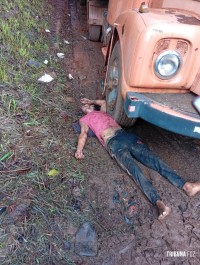 Homem encontrado morto em área de carga e descarga de caminhões em Puerto Iguazu, na Argentina