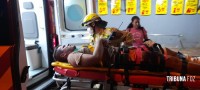 Siate socorre duas vítimas após colisão entre duas motos no Porto Meira