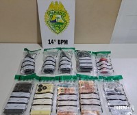 PM apreende drogas e equipamentos utilizados no tráfico de drogas na cidade de Medianeira
