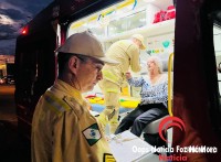 Idosa de 70 anos é atropelada por motocicleta no Bairro Três Lagoas 