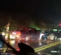 Batida frontal na BR-277 deixa homem morto e mobiliza socorro em Céu Azul