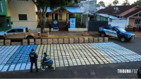 Policia Federal Argentina apreende contrabando de cigarros em Puerto Iguazu