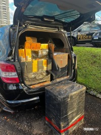 PF, RFB e PM apreendem aproximadamente 2 mil celulares em Foz do Iguaçu