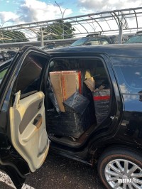 PF, RFB e PM apreendem aproximadamente 2 mil celulares em Foz do Iguaçu