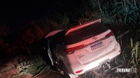 PM recupera caminhonete de luxo furtada após acompanhamento tático em Foz do Iguaçu 