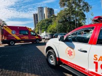 Siate socorre homem alvejado com três tiros no Jardim Califórnia 