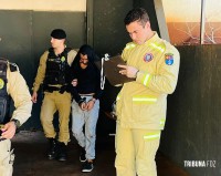Assalto na BR-277 termina com colisão, suspeito preso e arma apreendida em Foz do Iguaçu