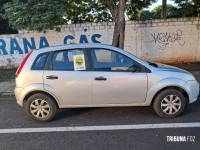 PM recupera veículo furtado na região da Ponte da Amizade