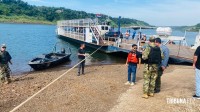 Marinha do Paraguai resgata corpo que flutuava no Rio Paraná