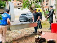 Corpo de mulher com sinais de agressão é encontrado na área de mata no Parque Monjolo