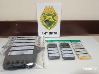 Policia Militar prende dois indivíduos por tráfico de drogas em São Miguel do Iguaçu