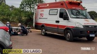 Queda de patinete elétrico mobiliza SAMU e deixa duas mulheres feridas em Santa Helena