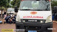 Queda de patinete elétrico mobiliza SAMU e deixa duas mulheres feridas em Santa Helena