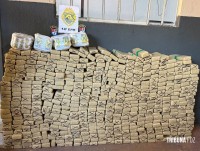 PM apreende 479,6 Kg de drogas no Bairro Porto Belo, em Foz do Iguaçu