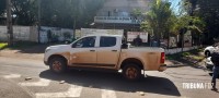 Motociclista é socorrido pelo Siate após colisão na Av. General Meira