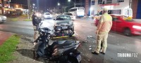 Siate socorre duas vítimas após acidente de trânsito na Av. Felipe Wandscheer