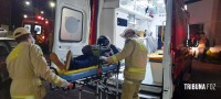 Siate socorre duas vítimas após acidente de trânsito na Av. Felipe Wandscheer