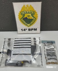 PM apreende pistola 9mm e prende homem na Invasão do Bubas