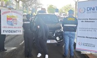 Marinha do Paraguai prende condutor com veiculo de luxo com queixa de roubo na Aduana da Ponte da Amizade