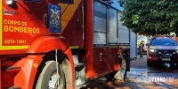 Polícia Militar presta apoio em ocorrência de incêndio no Jardim Jupira