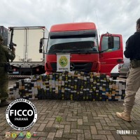 FICCO/PR prende motorista com centenas de celulares descaminhados em Medianeira