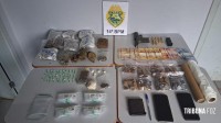 PM prende homem por tráfico de drogas e apreende arma de fogo no Jardim Morenitas