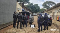 GTA e K9 da Guarda Municipal de Foz do Iguaçu prendem homem com 27,3 Kg de maconha
