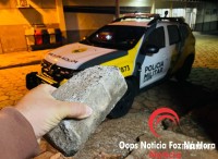 Sargento do CHOQUE é agredido na nuca por morador de rua no centro de Foz do Iguaçu