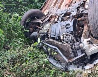 Acidente de carro envolvendo família brasileira deixa a cidade de Andresito na Argentina, sem energia 