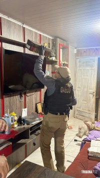 GAECO faz operação voltada a organização criminosa ligada ao tráfico de drogas em Matelândia, Medianeira e Santa Terezinha de Itaipu