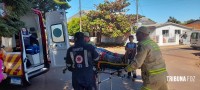 Siate socorre motociclista após colisão no Bairro Porto Meira