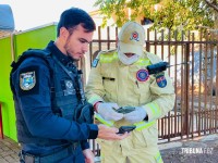 Homem é esfaqueado no peito e socorrido pelo Siate em estado grave no Conjunto Sol de Maio, em Foz do Iguaçu