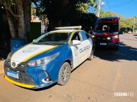 Homem é esfaqueado no peito e socorrido pelo Siate em estado grave no Conjunto Sol de Maio, em Foz do Iguaçu