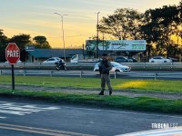 Denúncia de homens armados em ônibus de transporte coletivo mobiliza GM e PM na marginal da  BR-277 em Foz do Iguaçu