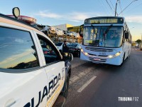 Denúncia de homens armados em ônibus de transporte coletivo mobiliza GM e PM na marginal da  BR-277 em Foz do Iguaçu