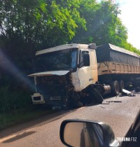Empresário morre após grave acidente entre carreta e SW4 na PR-495 entre Medianeira e Missal