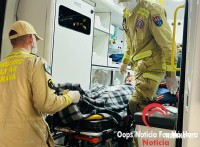 Ladrão que fugiu baleado após assalto durante a madrugada é encontrado ferido 
