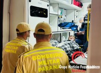 Ladrão que fugiu baleado após assalto durante a madrugada é encontrado ferido 