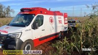 Empresário é socorrido em estado gravíssimo após sofrer duas facadas em Santa Helena
