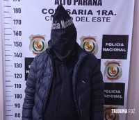 Vigilante preso após suposto roubo de G$ 3 milhões de guaranis do seu local de trabalho em Ciudad Del Este
