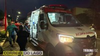 Acidente com patinete elétrico mobiliza equipe do SAMU em Santa Helena