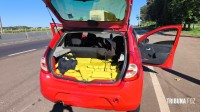 PRF prende casal transportando 138 quilos de maconha em Lindoeste