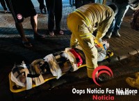 Motociclista fica em estado grave após acidente no Bairro Três Lagoas