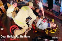 Motociclista fica em estado grave após acidente no Bairro Três Lagoas