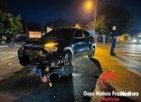 Motociclista fica em estado grave após acidente no Bairro Três Lagoas