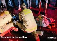 Motociclista fica em estado grave após acidente no Bairro Três Lagoas