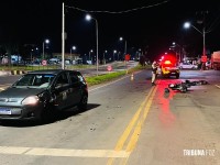 Motociclista morre após grave acidente na marginal da BR-277 em Santa Terezinha de Itaipu