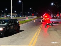 Motociclista morre após grave acidente na marginal da BR-277 em Santa Terezinha de Itaipu
