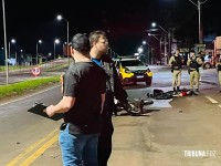 Motociclista morre após grave acidente na marginal da BR-277 em Santa Terezinha de Itaipu