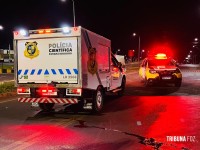 Motociclista morre após grave acidente na marginal da BR-277 em Santa Terezinha de Itaipu